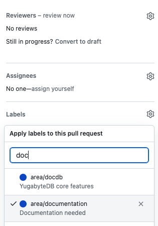 Apply the docs label Apply the docs label